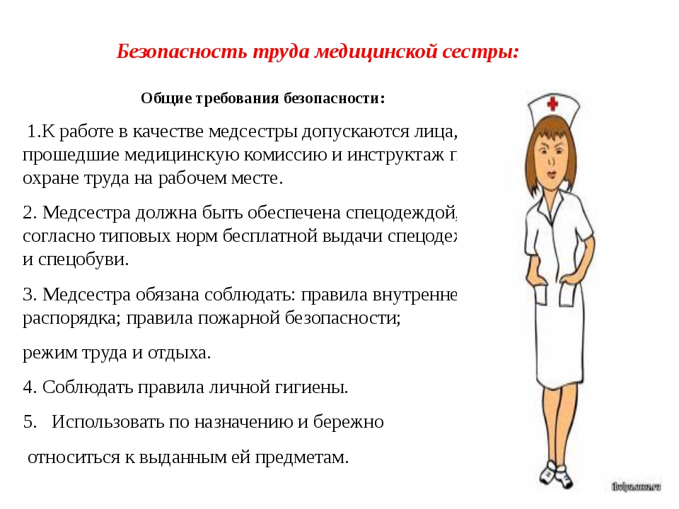 Рабочее время медсестры