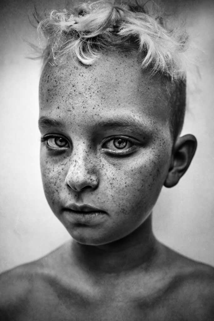 Zephyr, © Lee Jeffries, UK, 1st Place, B&W Child Photo Contest