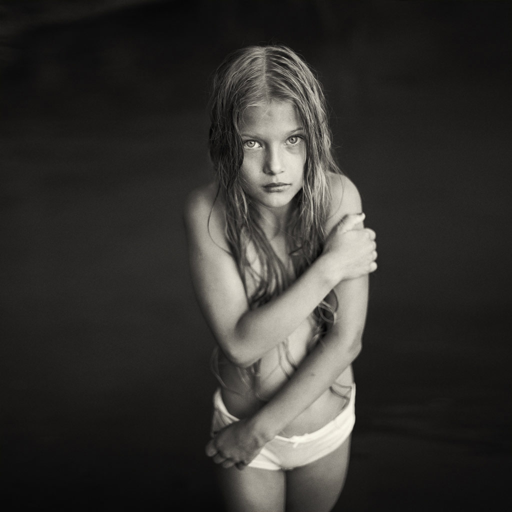 Alina, © Evgeny Matveev, Russia, B&W Child Photo Contest