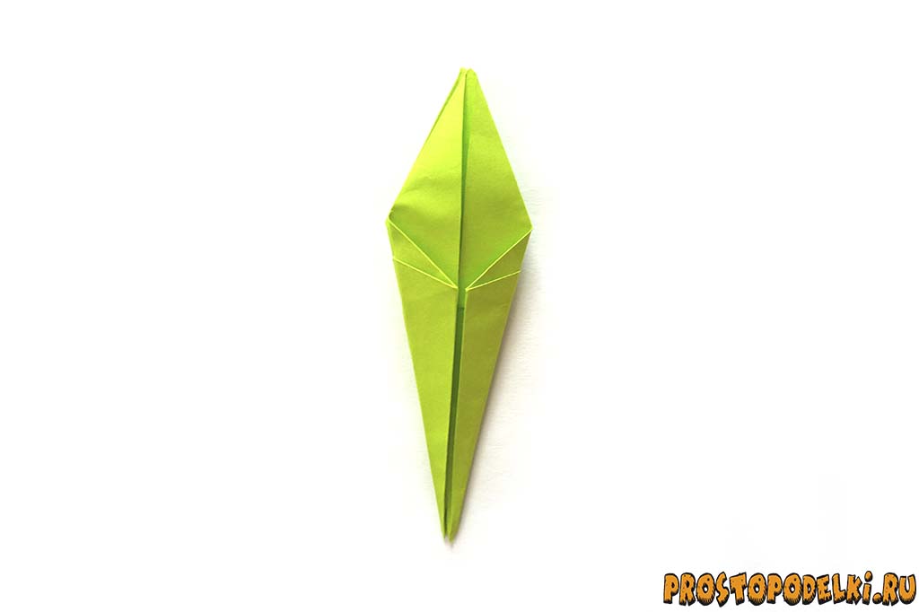Журавль оригами-13