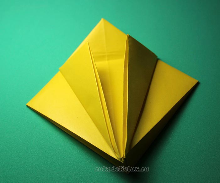 Журавль оригами